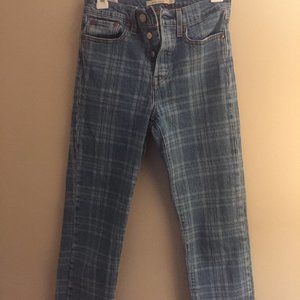 Levi's wedgie straight sz 25